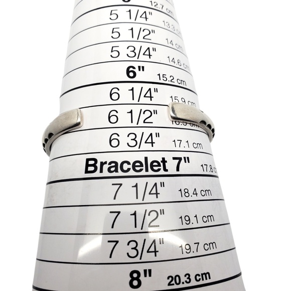 Carolyn Pollack Sterling Silver Multi Stone Cuff Bracelet  #20173 - Picture 6 of 8